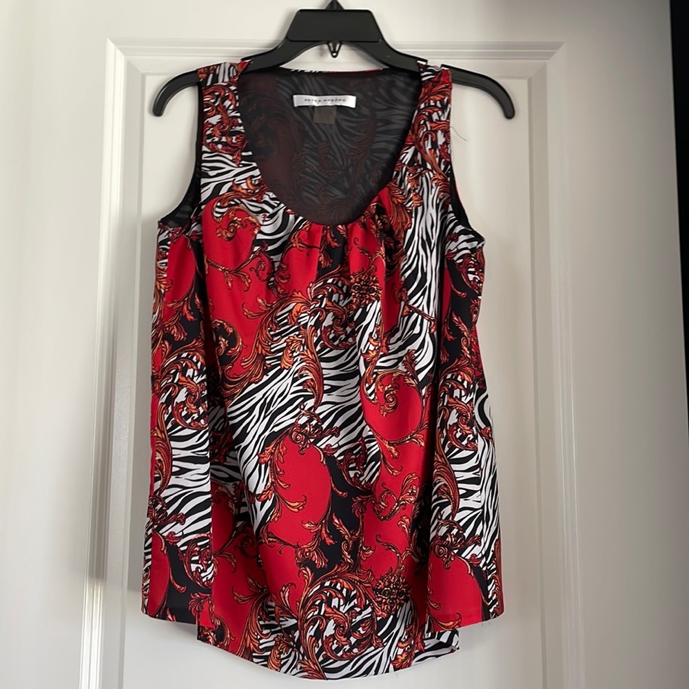 Nygard sleeveless blouse (675)